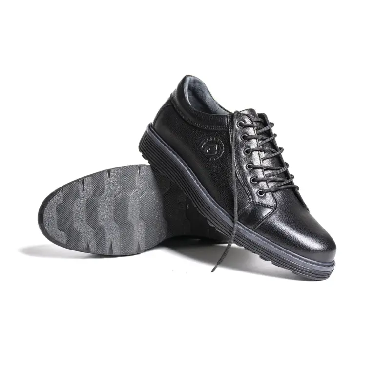 کفش روزمره چرمی مردانه مدل newjas