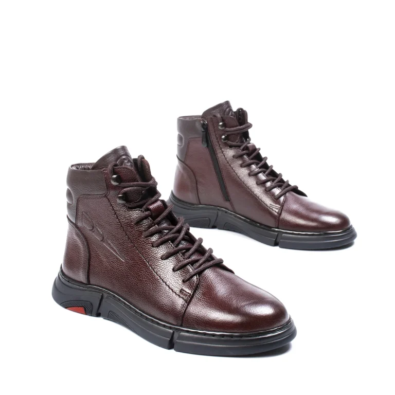 بوت ونیم بوت اسپرت مردانه زرشکی مدل s6