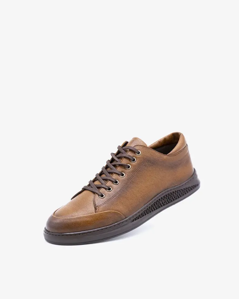 کفش روزمره چرم مردانه مدل c9