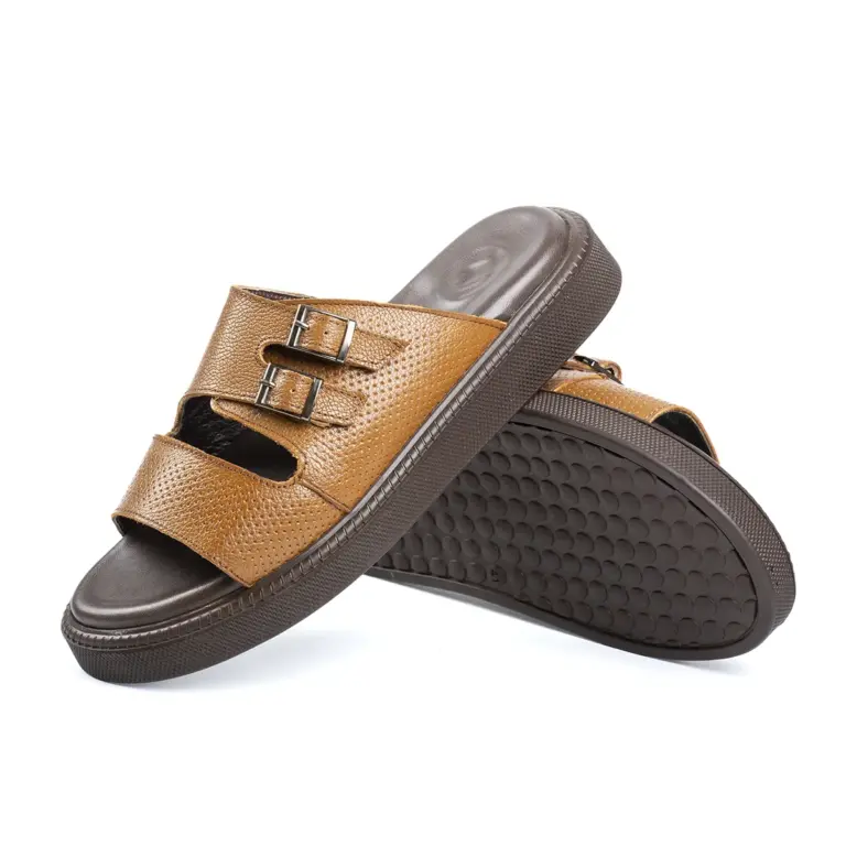 صندل چرم طبی مردانه مدل e1