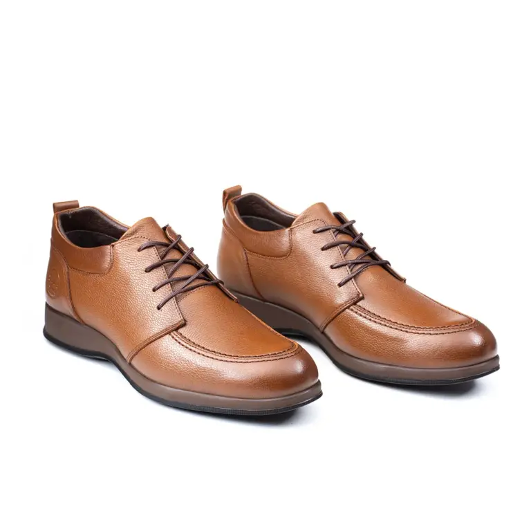کفش روزمره چرمی مردانه مدل v9