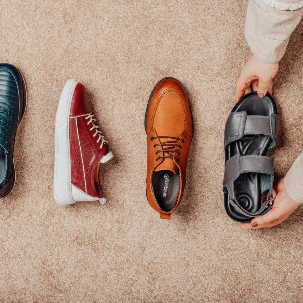 کفش چرم مردانه