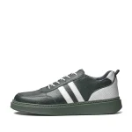 کفش چرم اسپرت مردانه مدل b2 رنگ سبز سفید